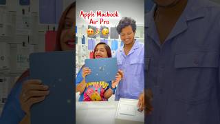 Apple Mac Air Pro Le Aaye 😍🎉 shorts trendingshorts minivlog shortvlog viral meghachaube [upl. by Nallad]