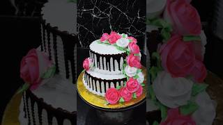 Chocolate flavour cake design youtubeshorts cakedesign cakerecipe shorts shortvideo [upl. by Fachanan]