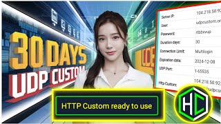 Premium 30 days UDP Custom Server Tutorial [upl. by Nnaylime]