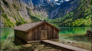 Berchtesgaden National Park  Königssee Lake  Obersee lake Germany  🇩🇪 [upl. by Faso]