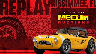 Mecum Auto Auctions Day 1 Livestream 11322  MotorTrend [upl. by Adnerb]