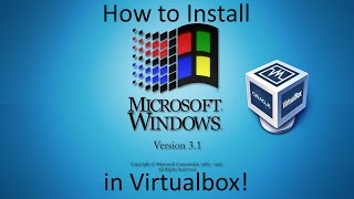 Windows 31  Installation in Virtualbox [upl. by Nroht]