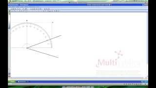 Kątomierz  mierzenie kątów [upl. by Florida]