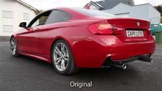 BMW 435i Capristo Exhaust sound [upl. by Eeb]