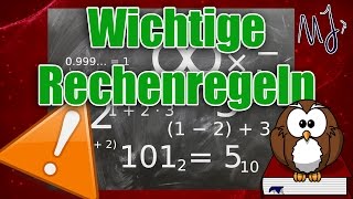 Mathe Rechenregeln  Grundlagen die schnell vergessen werden und wichtig sind [upl. by Dympha513]