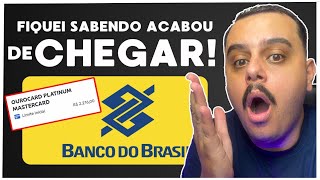 CONFIRA BANCO DO BRASIL DEMOROU MAIS CHEGOU MUITOS PEDIRAM E AGORA JÁ ESTÁ DISPONÍVEL CONFIRA [upl. by Volin783]