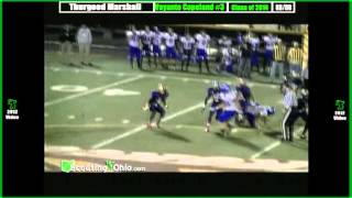 2014 Vayante Copeland  Thurgood Marshall  Jr yr  RB3 [upl. by Hako]