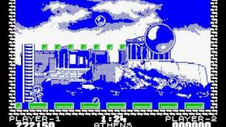 Pang ZX Spectrum Walkthrough [upl. by Aikemahs]