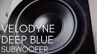 Deep Bass from the Velodyne Deep Blue 15 Inch Subwoofer [upl. by Marietta305]