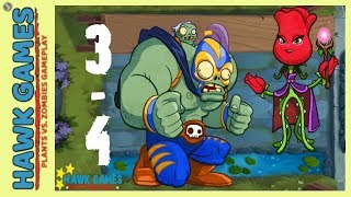 🌳 Plants vs Zombies Heroes Zombie Mission 34 It Came from the Greenhouse [upl. by Alva]