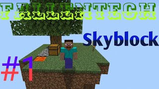 Fallentech Skyblock 1  Minecraft  fallentech  Skyblock  Babegameryt [upl. by Erickson296]