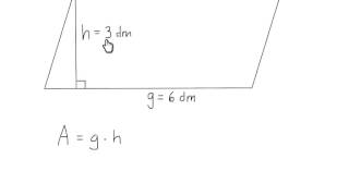Arealet av et parallellogram [upl. by Cheria]