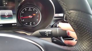 2017 MercedesBenz GLC300 Electronic Gearshifter Operation 9GTronic [upl. by Afinom387]