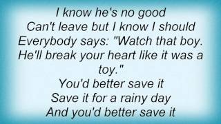 Maggie Reilly  Save It For A Rainy Day Lyrics [upl. by Lyle542]