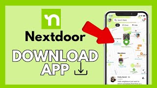 How to Download Nextdoor App 2024 [upl. by Annaigroeg]