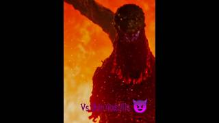 Shin Sonic vs Shin Godzilla ☠️🔥🔥🔥🔥 shinsonic shingodzilla godzillaedit gojira short sonic [upl. by Hurlee]