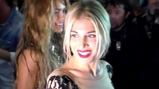 Hofit GOLAN amp Victoria BONYA  Milan 26 september 2015 Gala amfAR [upl. by Madlen]