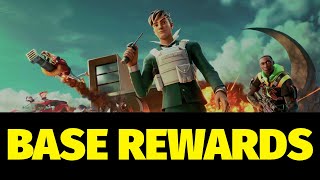 What are the Base Rewards for Chapter 4 Season 4 in Fortnite [upl. by Larry960]