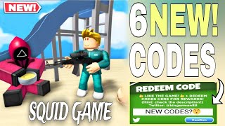 NEW CODES SQUID GAME CODES 2023  SQUID GAME CODES  ROBLOX SQUID GAME CODES [upl. by Bascomb728]