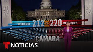 Estas elecciones también deciden la mayoría de los escaños del Congreso  Noticias Telemundo [upl. by Nairda]