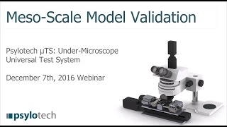 µTS Webinar MesoScale Validation of Adhesive Failure [upl. by Ridglea]