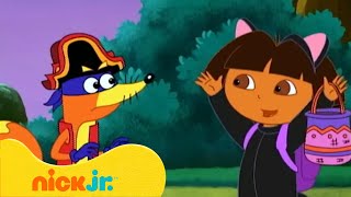 Dora the Explorer  Aventuras de Halloween da Dora 🎃  Nick Jr em Português [upl. by Amalita]