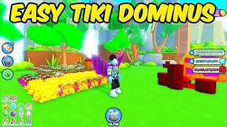 the TIKI Dominus in Pet Simulator X Summer Event Part 2 roblox petsimx [upl. by Ennoira]