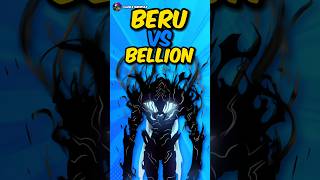 Beru vs Bellion  solo leveling  sololeveling sungjinwoo beru shorts [upl. by Atnes]