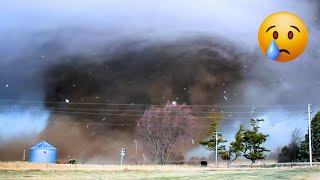 best ef5 tornado footage up close part 1 [upl. by Norling]