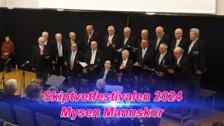 Skiptvet Festivalen 2024 Mysen Mannskor [upl. by Ferullo]