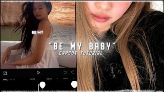 quotBE MY BABYquot Tiktok kpop trend edit capcut tutorial [upl. by Oiramat898]