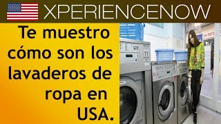 ¿Cómo son los lavaderos de ropa en USA en pueblo pequeño [upl. by Yentuoc733]