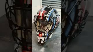 New Star Wars goalie mask I just finished up goaliemask starwars shorts [upl. by Bonilla141]