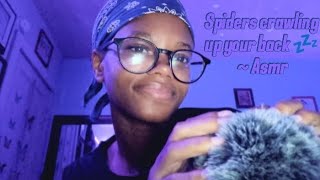 ASMR  Spider Crawling Up Your Back 🕷️🕸️🐍 Anncasmr [upl. by Eehtomit]