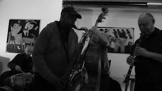 JOE McPHEE with A WILKINSON TRIO at Finch Cafe MAY 2022  7 ending [upl. by Aimek531]