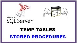 SQL Server Temp Tables  STORED PROCEDURES [upl. by Heydon]