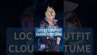 Lockes Outfit Cloud Costume Final Fantasy 7 Ever Crisis locke cloudshorts shorts youtubeshorts [upl. by Trinity688]