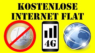 Kostenlose Handy Internet Flat 📱 Tutorial Netzclub O² Prepaidkarte  Kostenloses Datenvolumen [upl. by Fotzsyzrk]