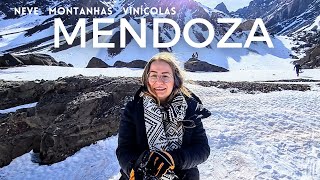 Mendoza Neve Montanhas Vinícolas em 2023  Argentina  Travel Diaries [upl. by Airalednac873]