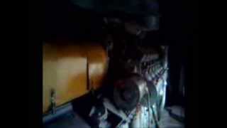 V12 Turbo Diesel Over 2000 HP Locomotive cold start [upl. by Hoshi854]