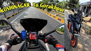 KUSHINAGAR TO Gorakhpur Small City Ride [upl. by Enorahs]