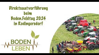 Direktsaatvorführung  BodenFeldtag Rodingersdorf 2024 [upl. by Darby]