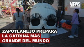 Zapotlanejo prepara su Catrina más grande del mundo  Catrina Fest 2022  Día de Muertos [upl. by Uziel829]