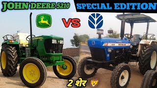 John Deere 5210 Gear Pro VS New Holland 3630 Special EditionComparison [upl. by Airekahs688]