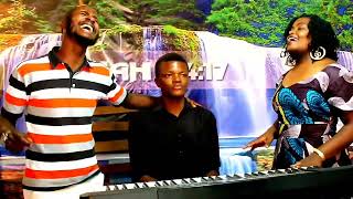 FONGOLA LIKOLO by Mike Kalambay practicing by David Kasika amp Esther Gospel Kings Band [upl. by Jude]