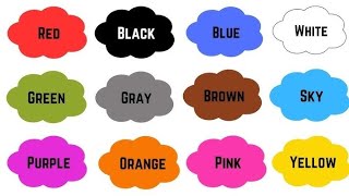 Colors name  Color Name  Learn Colors for Toddlers  Name of Colors  Totcircle [upl. by Einnej194]