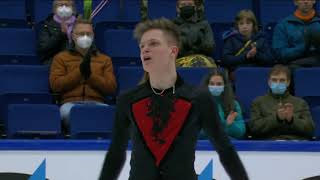 Evgeni Semenenko Free Skating Finlandia Trophy 2021 [upl. by Wootten796]