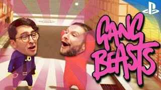 Las BATALLAS MÁS DIVERTIDAS y con MENOS SENTIDO GANG BEASTS [upl. by Eicak254]