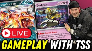 Charizard ex  Dusknoir Pokemon TCG Gameplay [upl. by Risan]