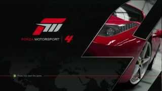 Forza Motorsport 4 Title Screen Xbox 360 [upl. by Arnulfo]